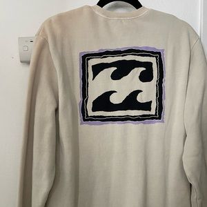 New Men’s Billabong sweatshirt.